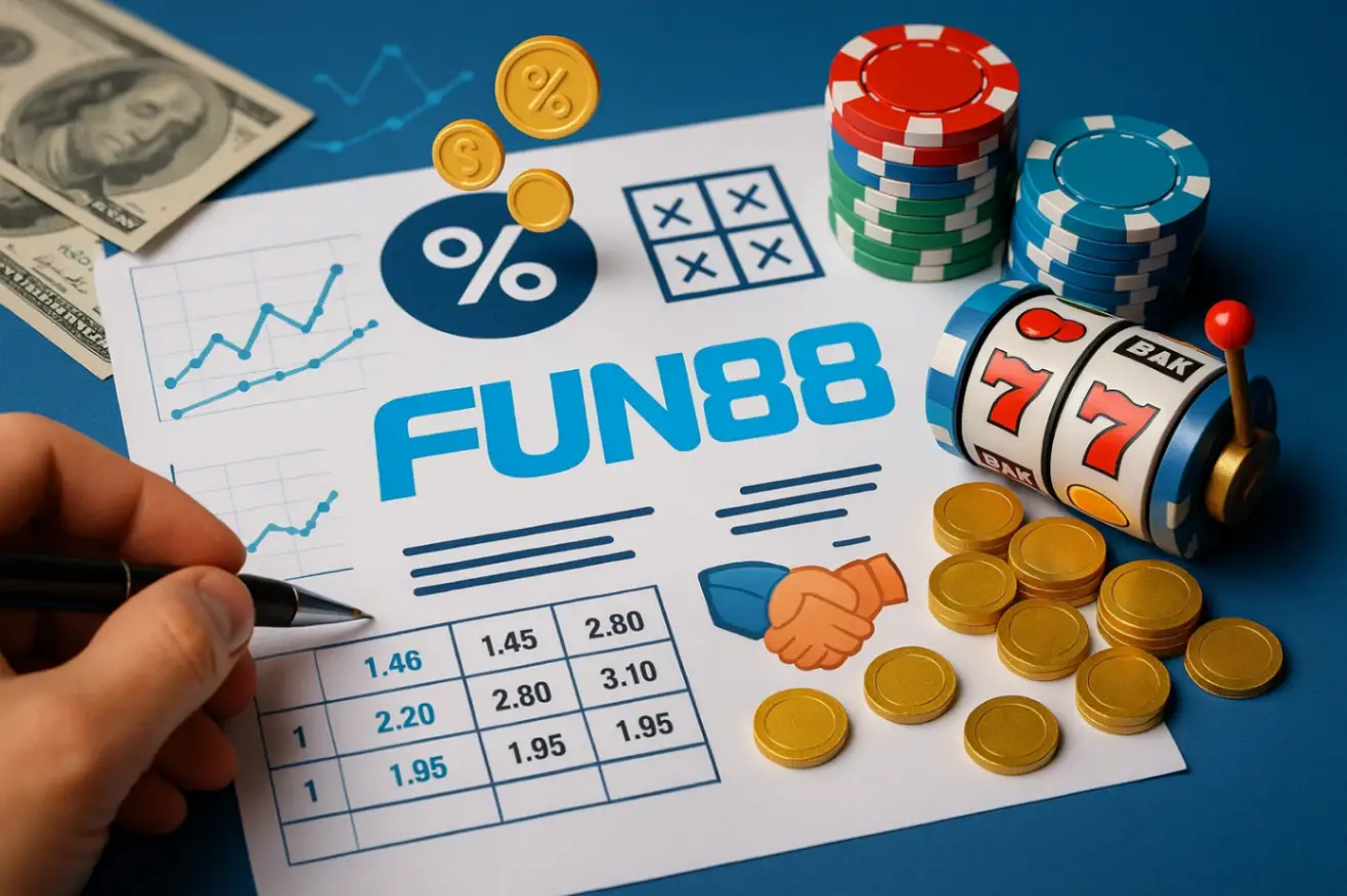 Fun88 총괄 리뷰: 배당률, LIVE 베팅, 온라인 카지노 완전 분석